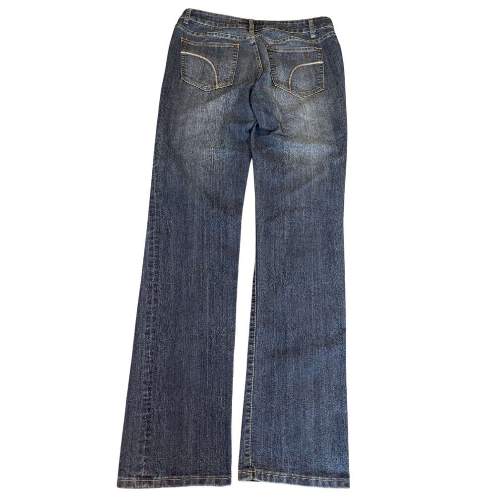Joes Womens Fit Honey Mid Rise Bootcut Jeans W30 Cotton Blend Medium Wash Denim